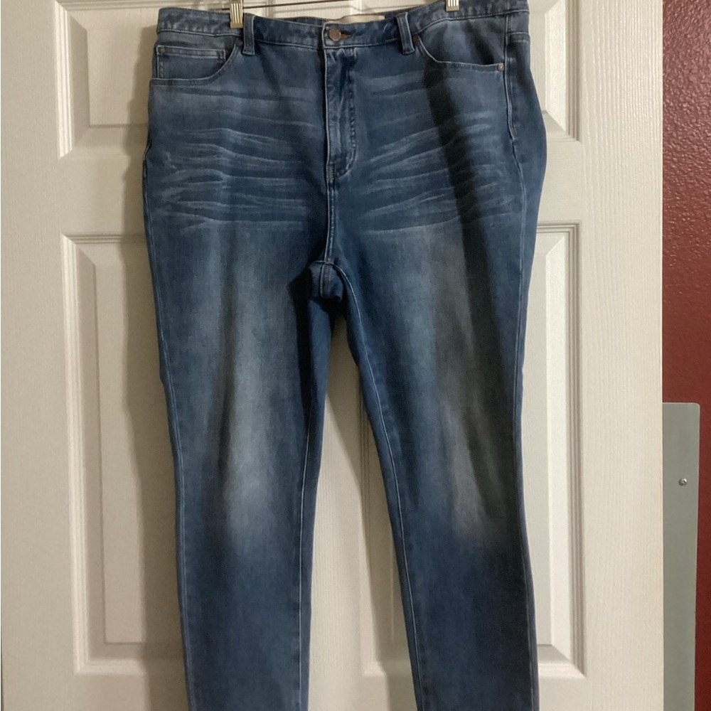 Soft Surroundings Ultra skinny leg jeans. Size 18W